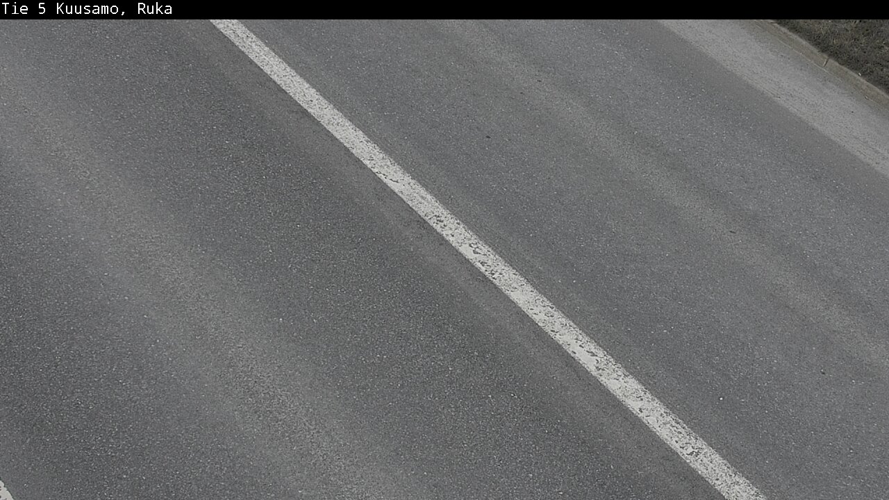 Weather Camera Image Väg 5 Kuusamo, Ruka, Kuusamo, Pohjois-Pohjanmaa