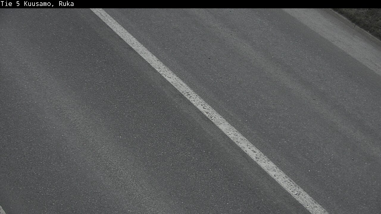 Weather Camera Image Väg 5 Kuusamo, Ruka, Kuusamo, Pohjois-Pohjanmaa