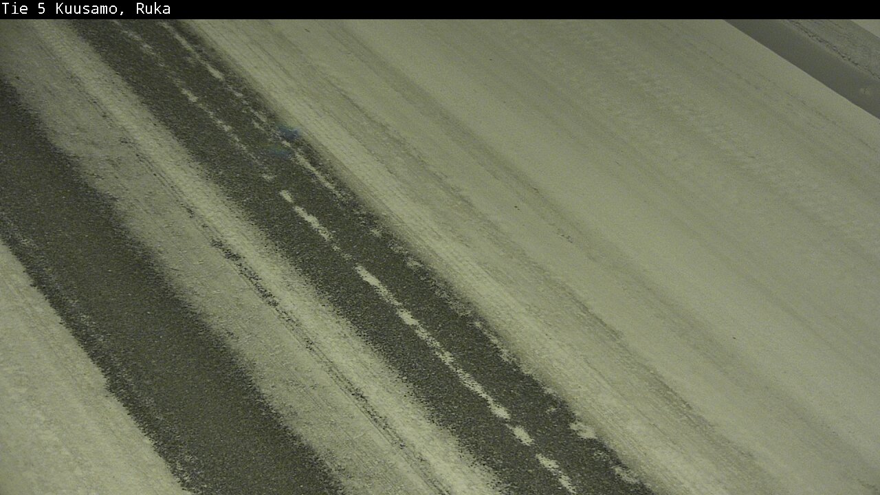 Weather Camera Image Road 5 Kuusamo, Ruka, Kuusamo, Pohjois-Pohjanmaa