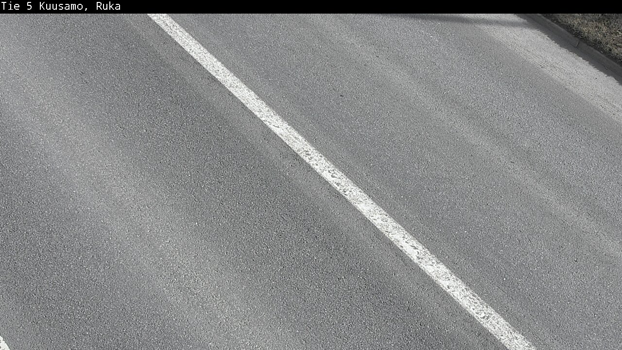 Weather Camera Image Väg 5 Kuusamo, Ruka, Kuusamo, Pohjois-Pohjanmaa