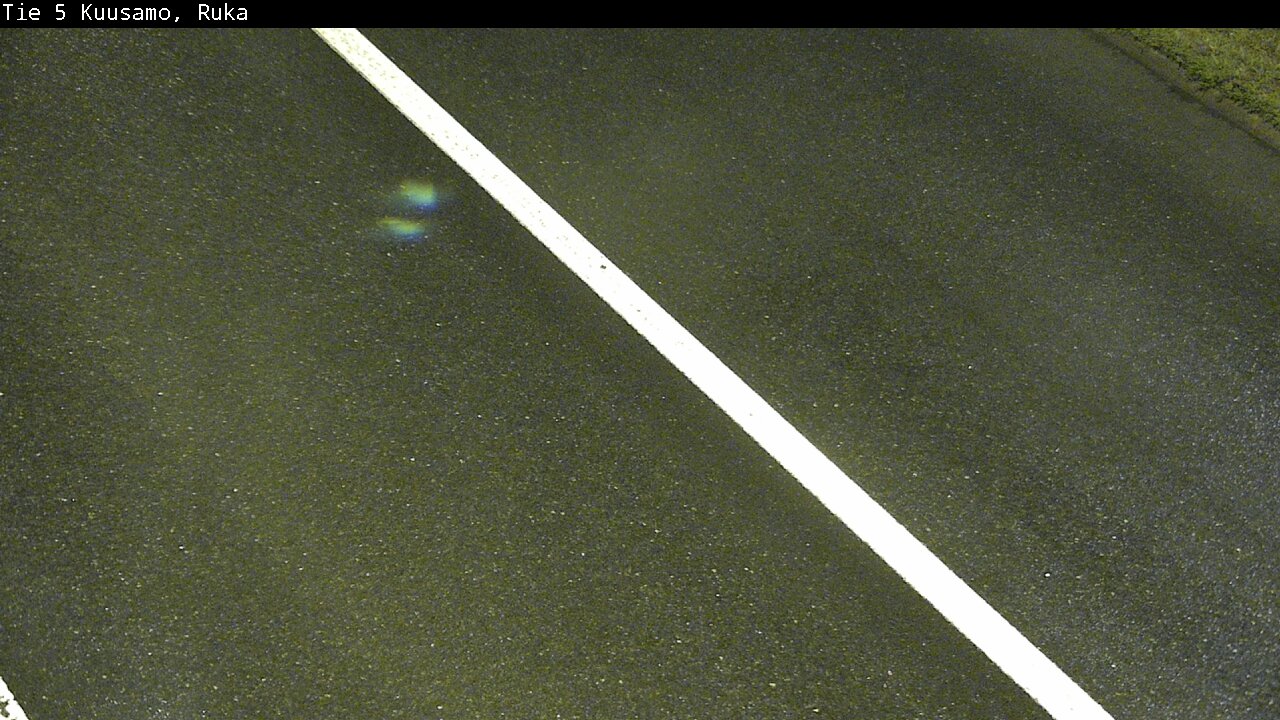 Weather Camera Image Väg 5 Kuusamo, Ruka, Kuusamo, Pohjois-Pohjanmaa