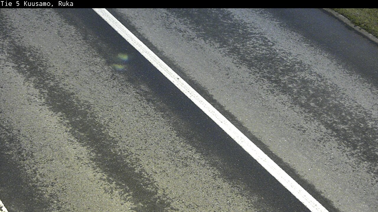 Weather Camera Image Väg 5 Kuusamo, Ruka, Kuusamo, Pohjois-Pohjanmaa