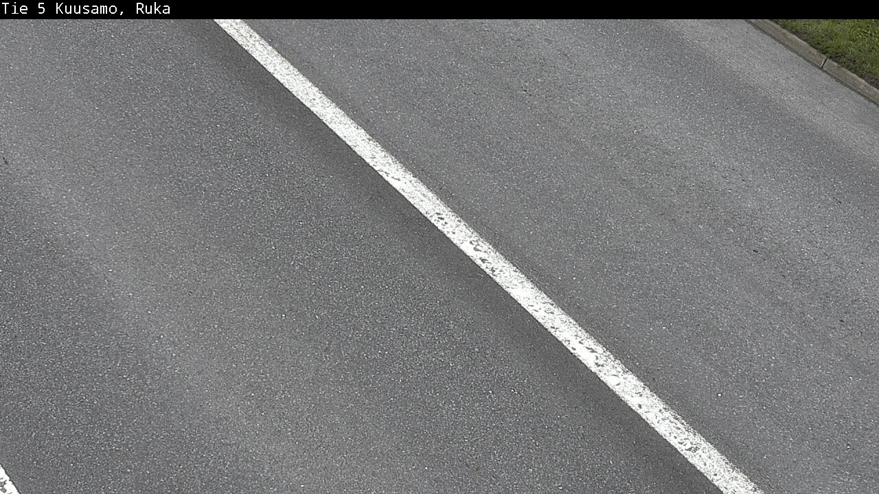 Weather Camera Image Väg 5 Kuusamo, Ruka, Kuusamo, Pohjois-Pohjanmaa