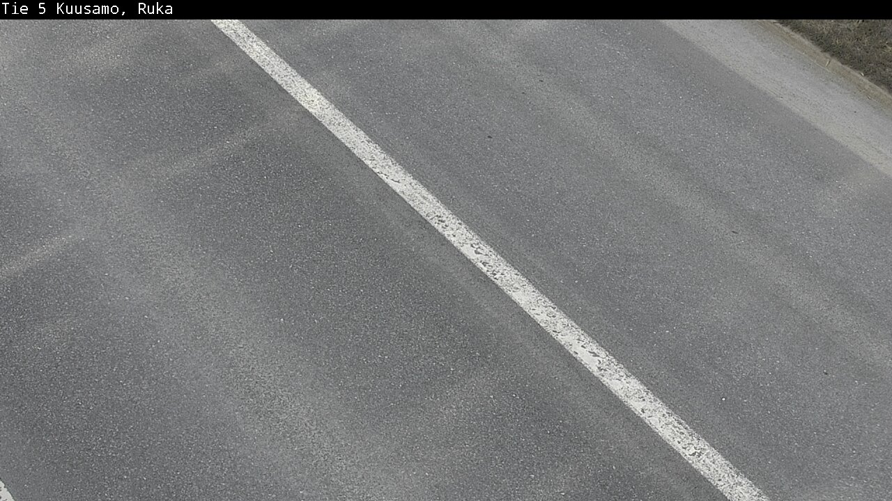 Weather Camera Image Väg 5 Kuusamo, Ruka, Kuusamo, Pohjois-Pohjanmaa