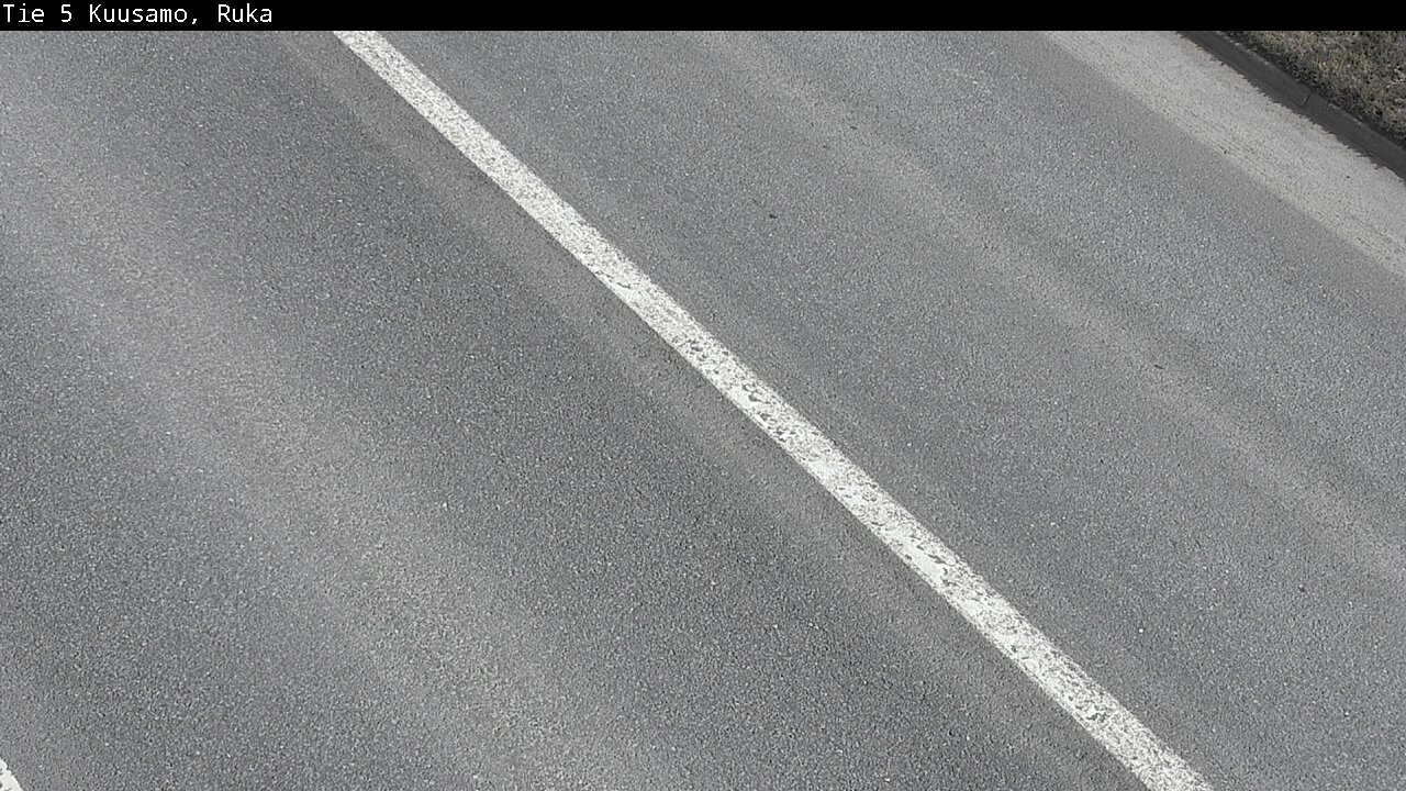 Weather Camera Image Väg 5 Kuusamo, Ruka, Kuusamo, Pohjois-Pohjanmaa