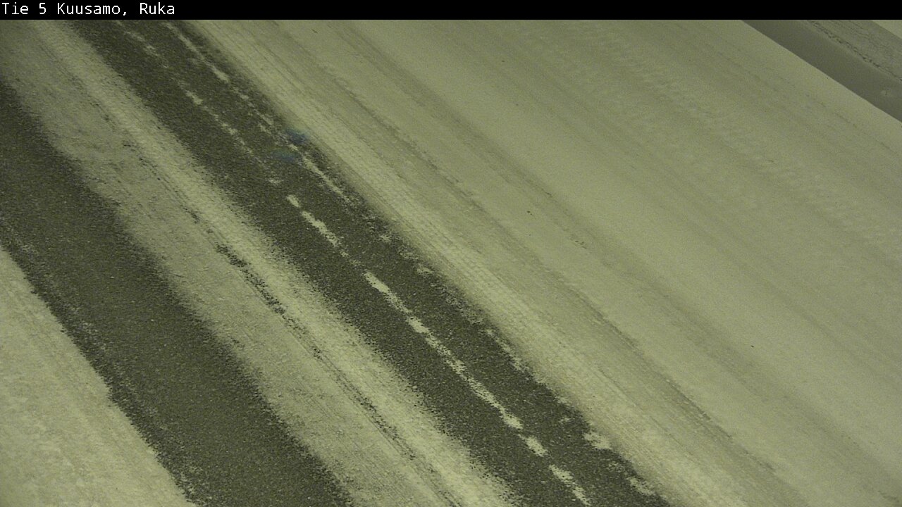 Weather Camera Image Road 5 Kuusamo, Ruka, Kuusamo, Pohjois-Pohjanmaa