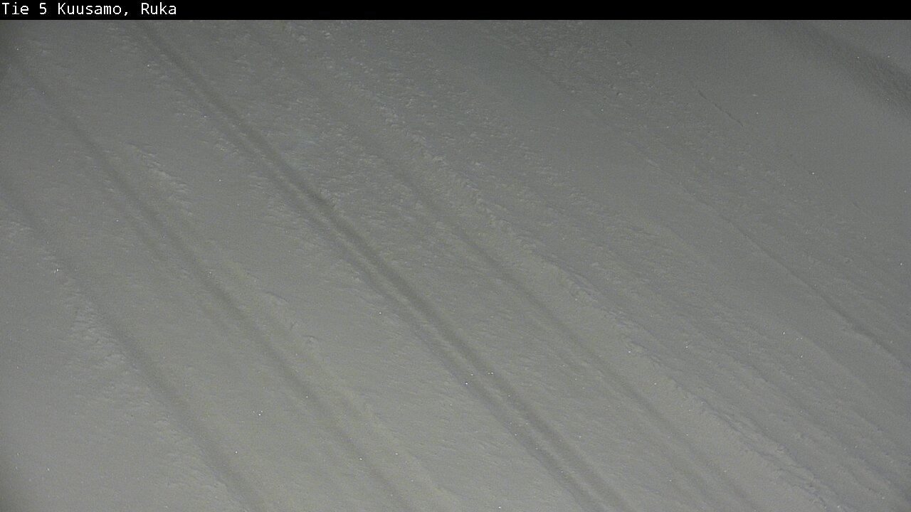 Weather Camera Image Väg 5 Kuusamo, Ruka, Kuusamo, Pohjois-Pohjanmaa