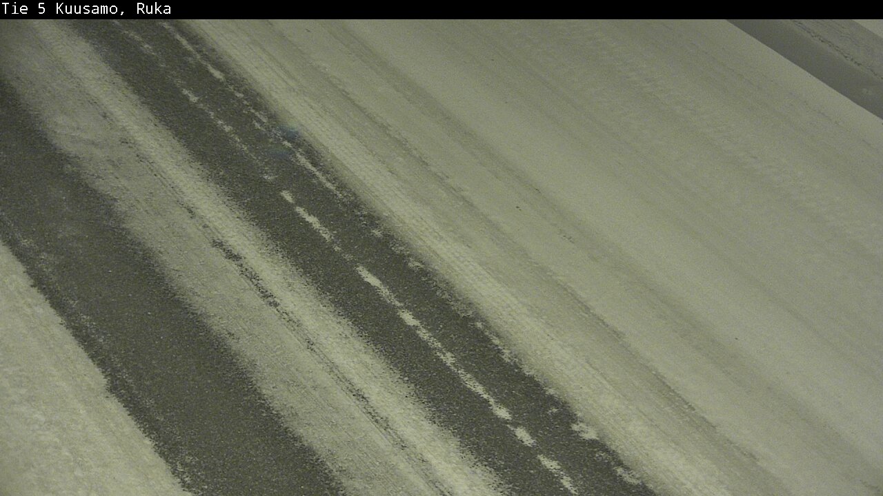 Weather Camera Image Road 5 Kuusamo, Ruka, Kuusamo, Pohjois-Pohjanmaa