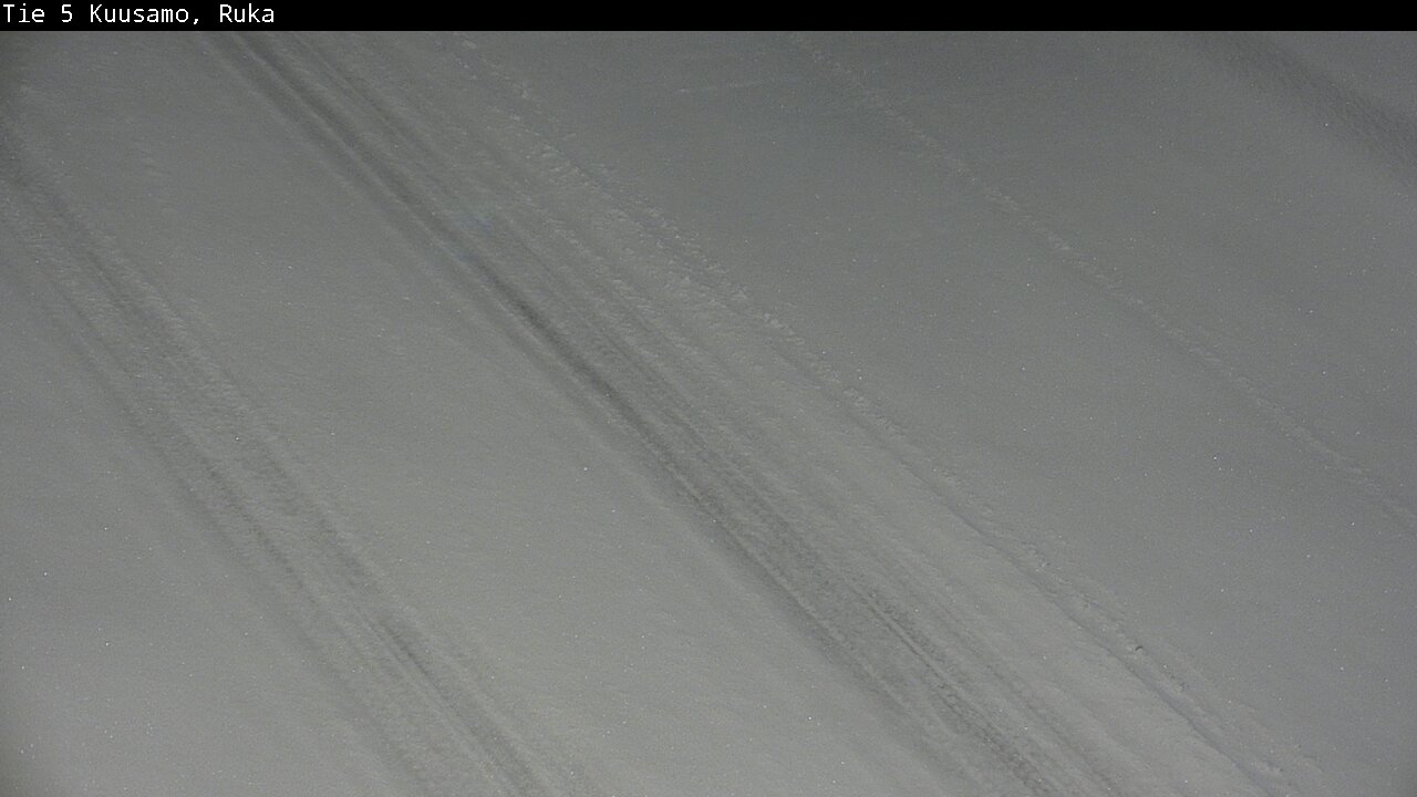Weather Camera Image Väg 5 Kuusamo, Ruka, Kuusamo, Pohjois-Pohjanmaa