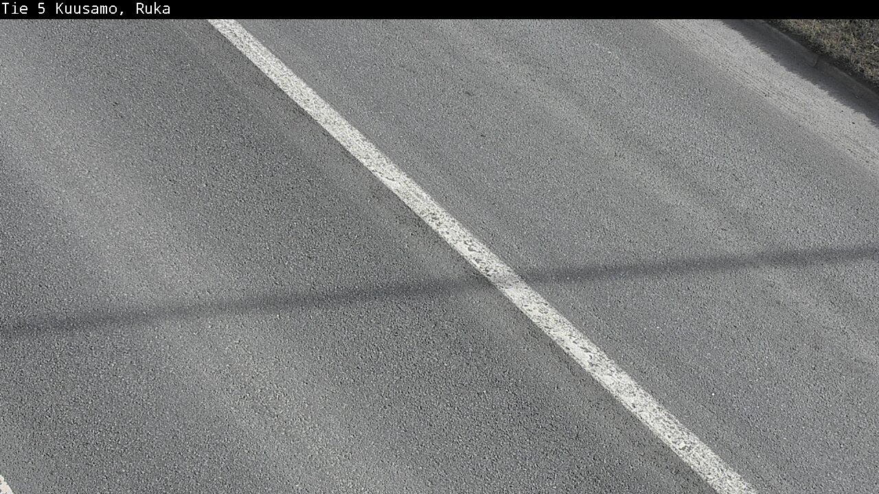 Weather Camera Image Väg 5 Kuusamo, Ruka, Kuusamo, Pohjois-Pohjanmaa