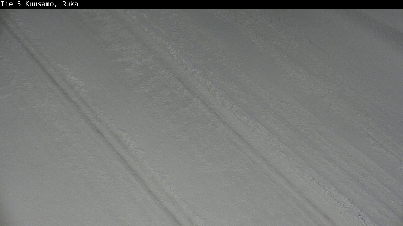 Weather Camera Image Väg 5 Kuusamo, Ruka, Kuusamo, Pohjois-Pohjanmaa