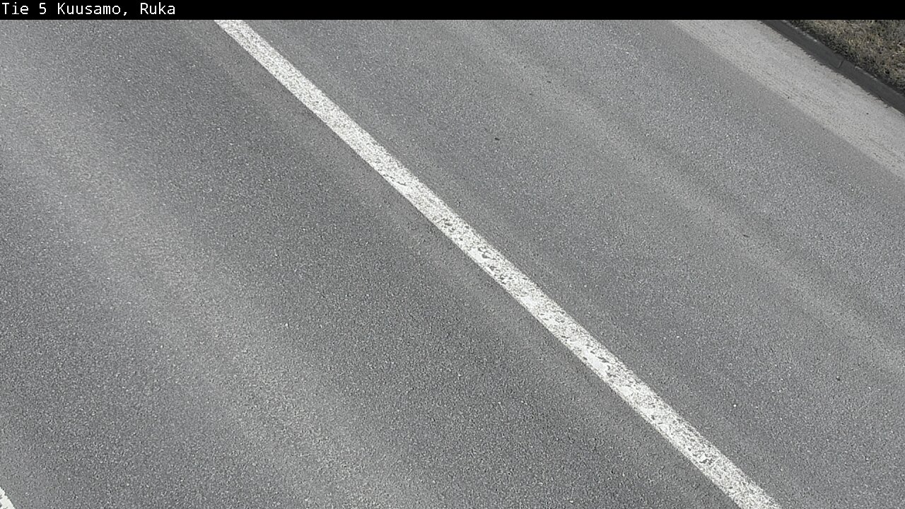 Weather Camera Image Väg 5 Kuusamo, Ruka, Kuusamo, Pohjois-Pohjanmaa