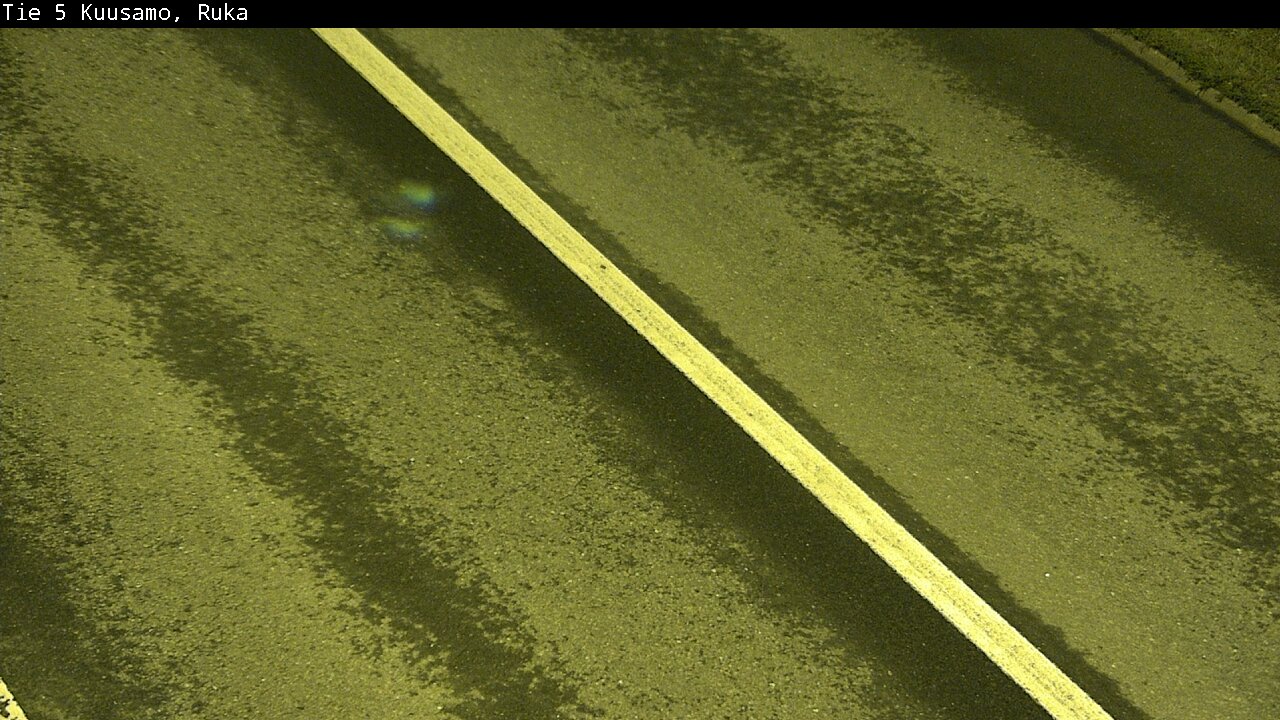 Weather Camera Image Väg 5 Kuusamo, Ruka, Kuusamo, Pohjois-Pohjanmaa
