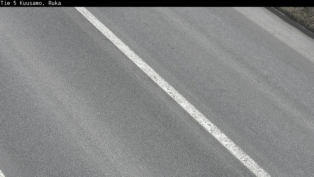 Weather Camera Image Väg 5 Kuusamo, Ruka, Kuusamo, Pohjois-Pohjanmaa