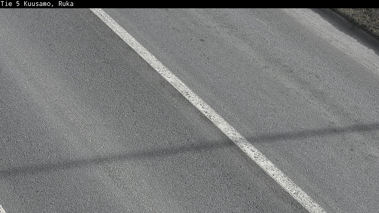 Weather Camera Image Väg 5 Kuusamo, Ruka, Kuusamo, Pohjois-Pohjanmaa