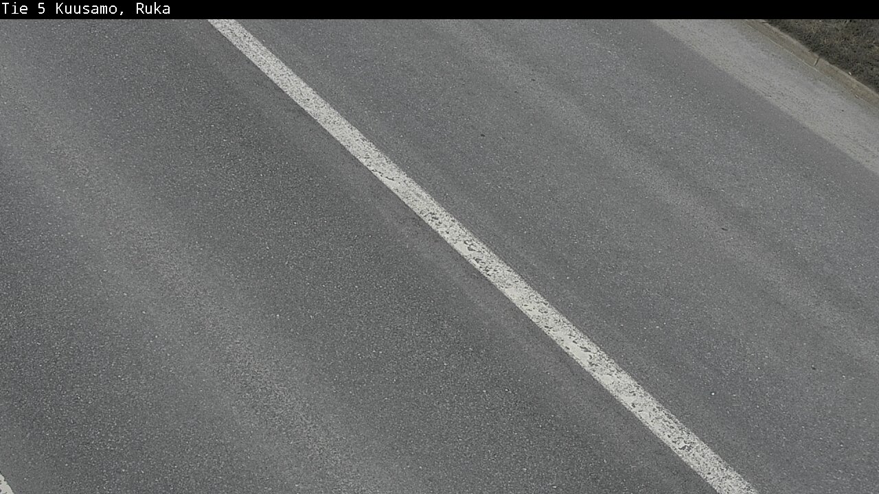 Weather Camera Image Väg 5 Kuusamo, Ruka, Kuusamo, Pohjois-Pohjanmaa