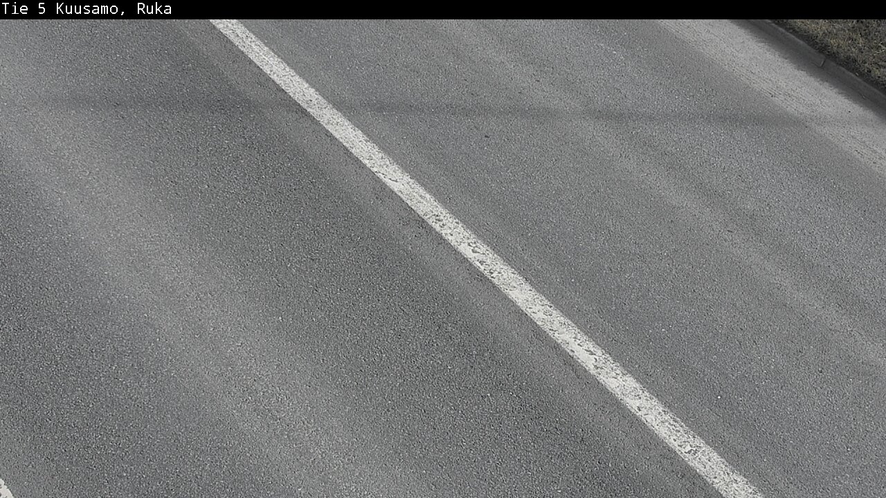 Weather Camera Image Väg 5 Kuusamo, Ruka, Kuusamo, Pohjois-Pohjanmaa