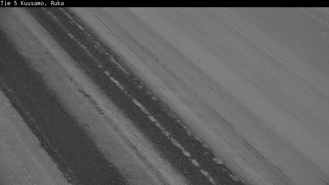 Weather Camera Image Road 5 Kuusamo, Ruka, Kuusamo, Pohjois-Pohjanmaa