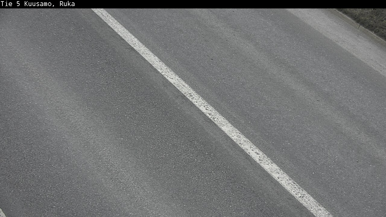 Weather Camera Image Väg 5 Kuusamo, Ruka, Kuusamo, Pohjois-Pohjanmaa