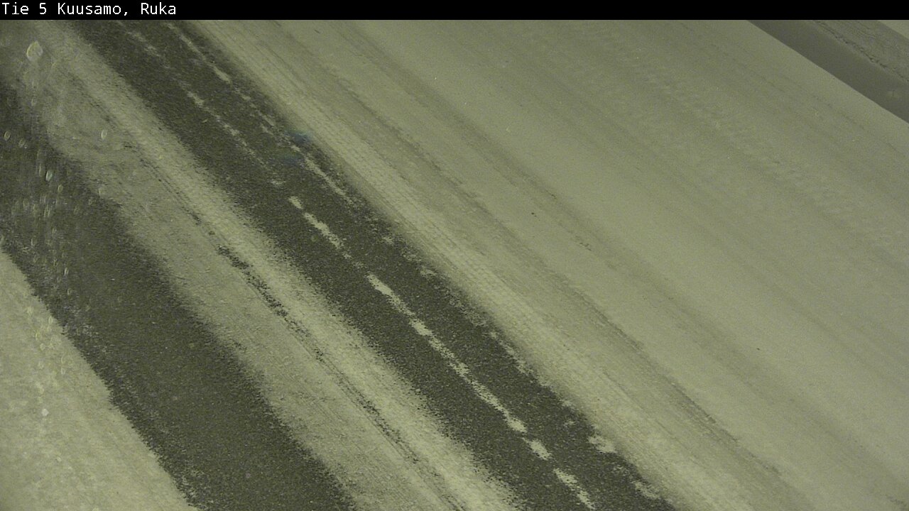 Weather Camera Image Road 5 Kuusamo, Ruka, Kuusamo, Pohjois-Pohjanmaa