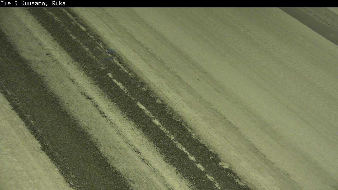 Weather Camera Image Road 5 Kuusamo, Ruka, Kuusamo, Pohjois-Pohjanmaa