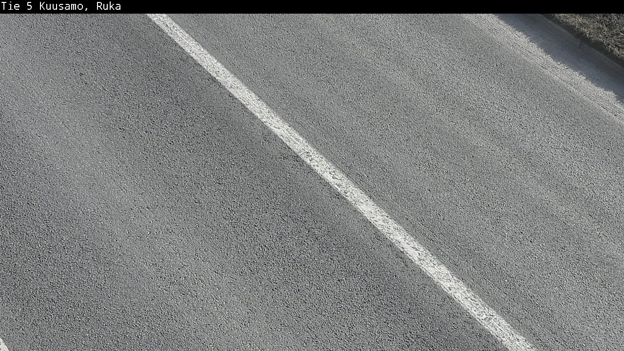 Weather Camera Image Road 5 Kuusamo, Ruka, Kuusamo, Pohjois-Pohjanmaa