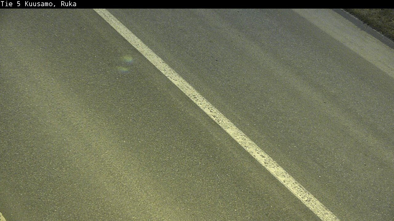 Weather Camera Image Väg 5 Kuusamo, Ruka, Kuusamo, Pohjois-Pohjanmaa