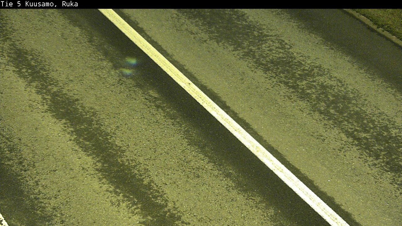 Weather Camera Image Väg 5 Kuusamo, Ruka, Kuusamo, Pohjois-Pohjanmaa