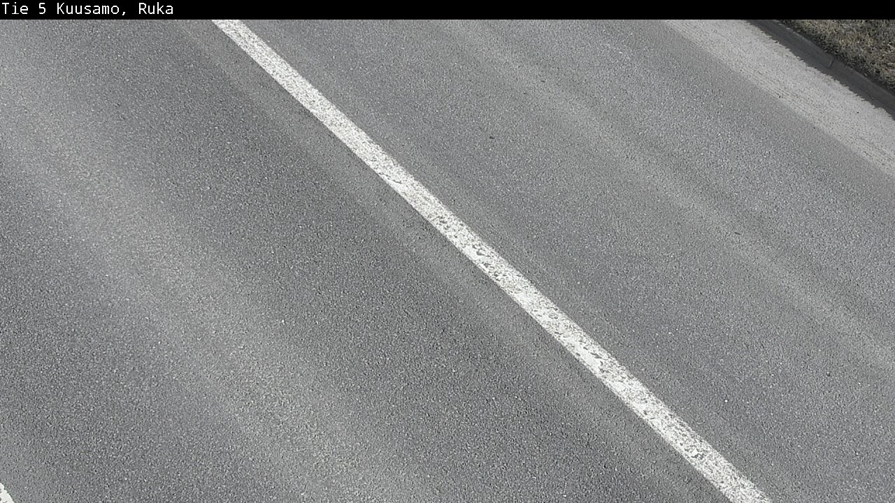 Weather Camera Image Väg 5 Kuusamo, Ruka, Kuusamo, Pohjois-Pohjanmaa