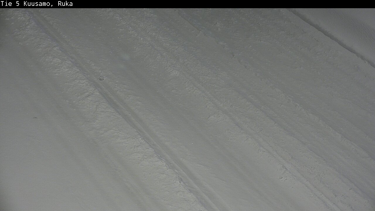 Weather Camera Image Väg 5 Kuusamo, Ruka, Kuusamo, Pohjois-Pohjanmaa