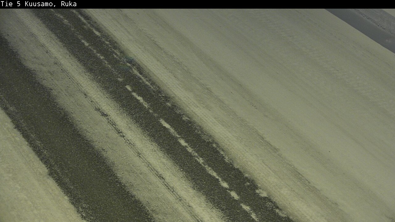 Weather Camera Image Road 5 Kuusamo, Ruka, Kuusamo, Pohjois-Pohjanmaa