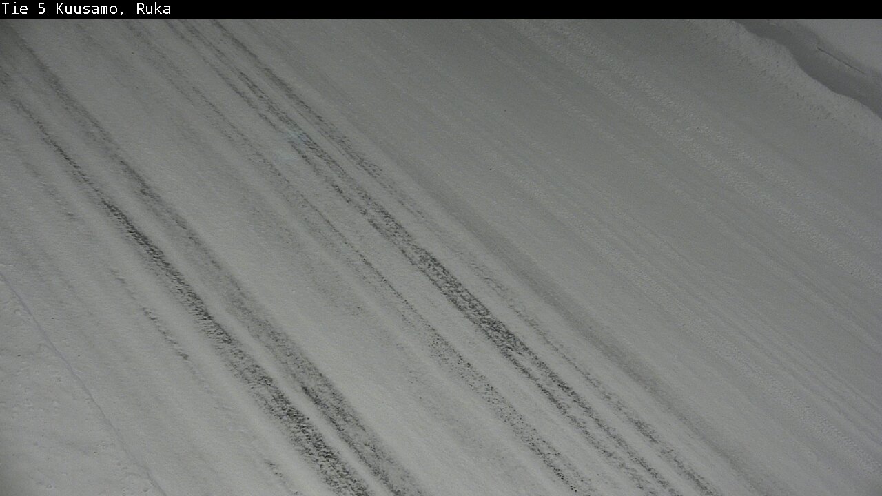 Weather Camera Image Väg 5 Kuusamo, Ruka, Kuusamo, Pohjois-Pohjanmaa