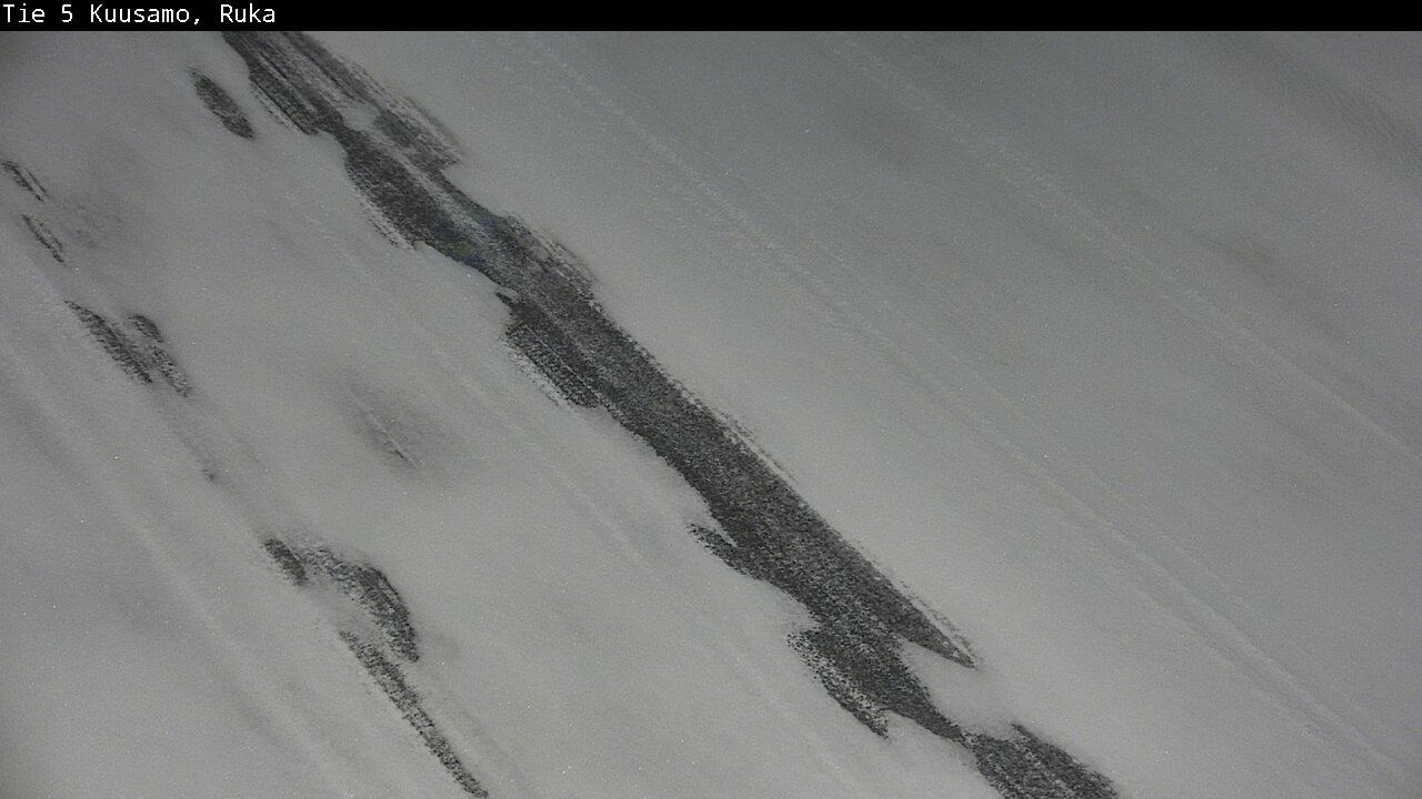 Weather Camera Image Väg 5 Kuusamo, Ruka, Kuusamo, Pohjois-Pohjanmaa