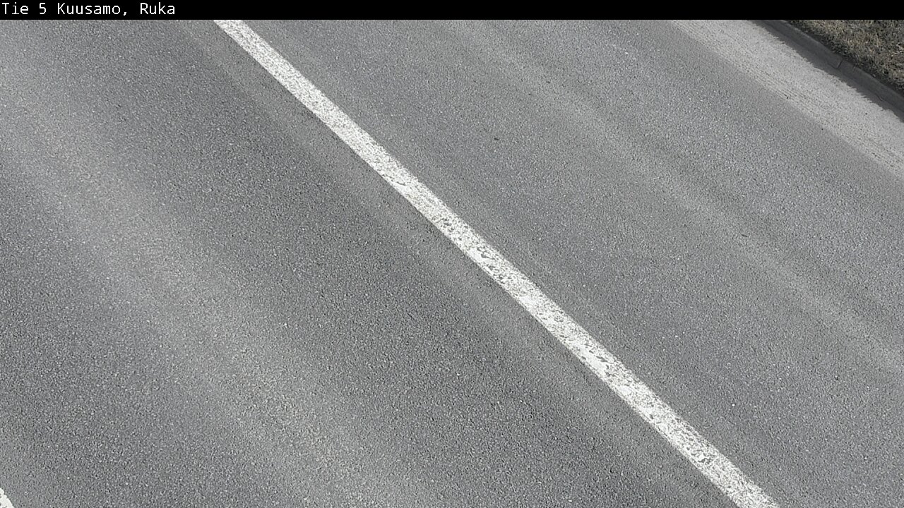 Weather Camera Image Väg 5 Kuusamo, Ruka, Kuusamo, Pohjois-Pohjanmaa