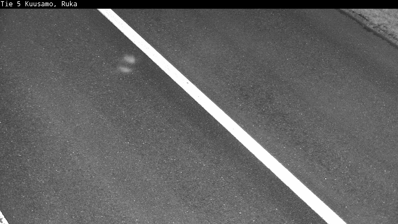 Weather Camera Image Väg 5 Kuusamo, Ruka, Kuusamo, Pohjois-Pohjanmaa