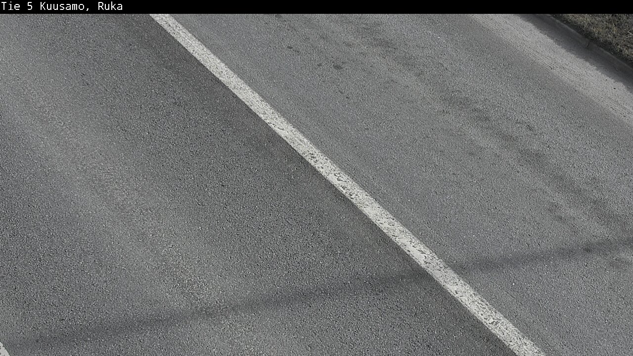 Weather Camera Image Väg 5 Kuusamo, Ruka, Kuusamo, Pohjois-Pohjanmaa