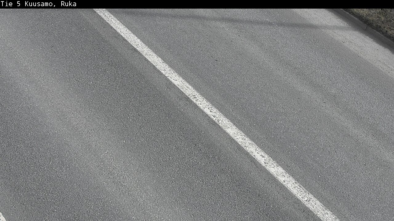 Weather Camera Image Väg 5 Kuusamo, Ruka, Kuusamo, Pohjois-Pohjanmaa