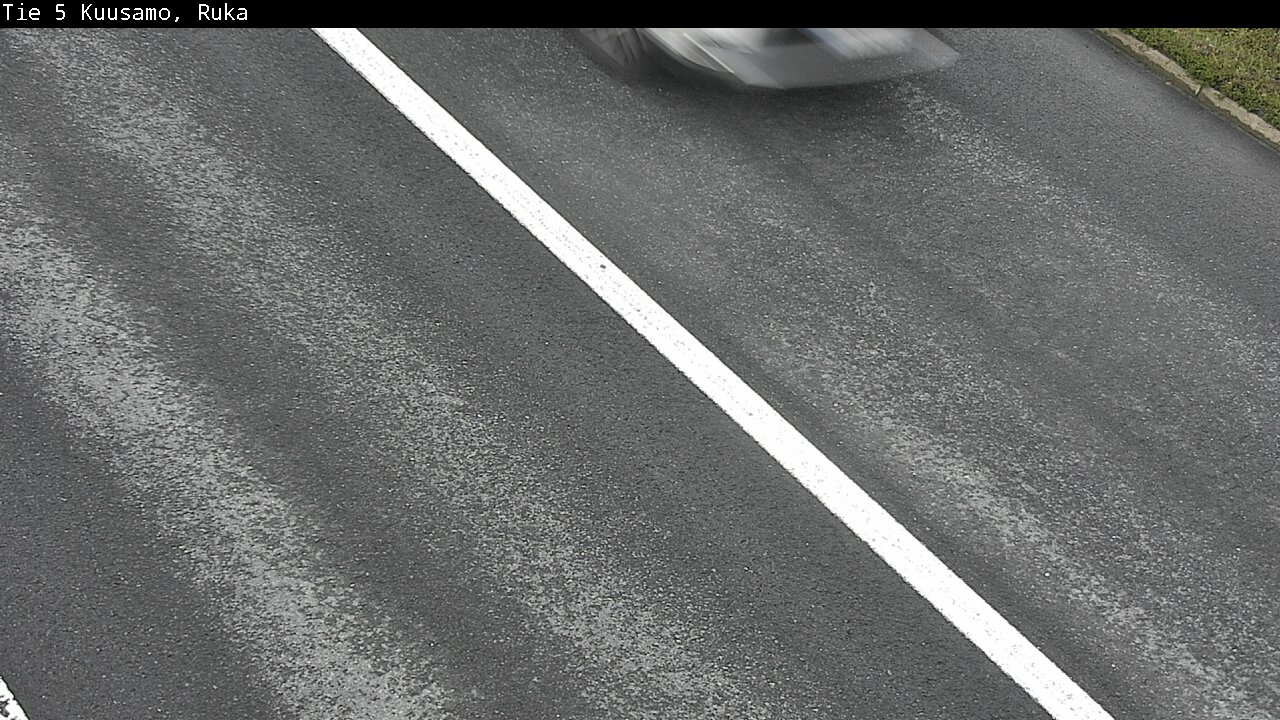 Weather Camera Image Väg 5 Kuusamo, Ruka, Kuusamo, Pohjois-Pohjanmaa