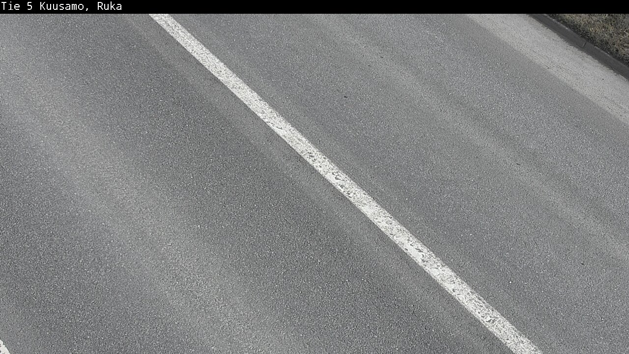 Weather Camera Image Väg 5 Kuusamo, Ruka, Kuusamo, Pohjois-Pohjanmaa