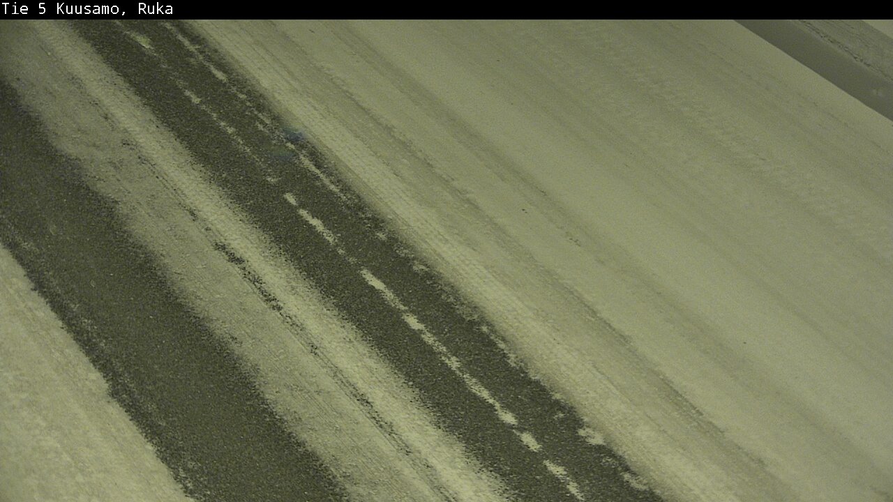 Weather Camera Image Road 5 Kuusamo, Ruka, Kuusamo, Pohjois-Pohjanmaa