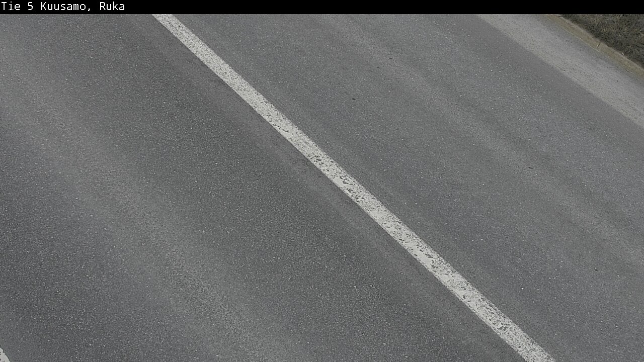 Weather Camera Image Väg 5 Kuusamo, Ruka, Kuusamo, Pohjois-Pohjanmaa