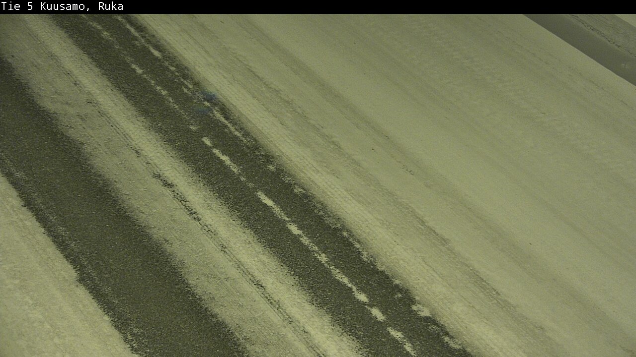 Weather Camera Image Road 5 Kuusamo, Ruka, Kuusamo, Pohjois-Pohjanmaa