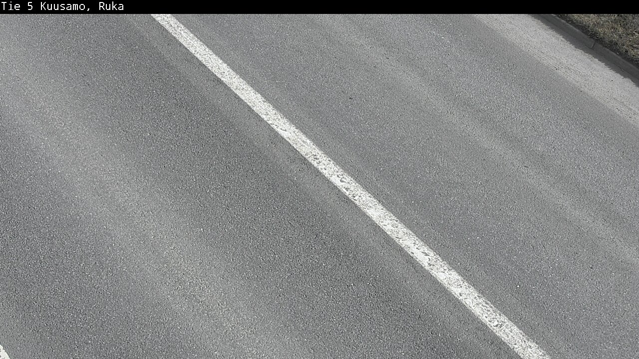 Weather Camera Image Väg 5 Kuusamo, Ruka, Kuusamo, Pohjois-Pohjanmaa