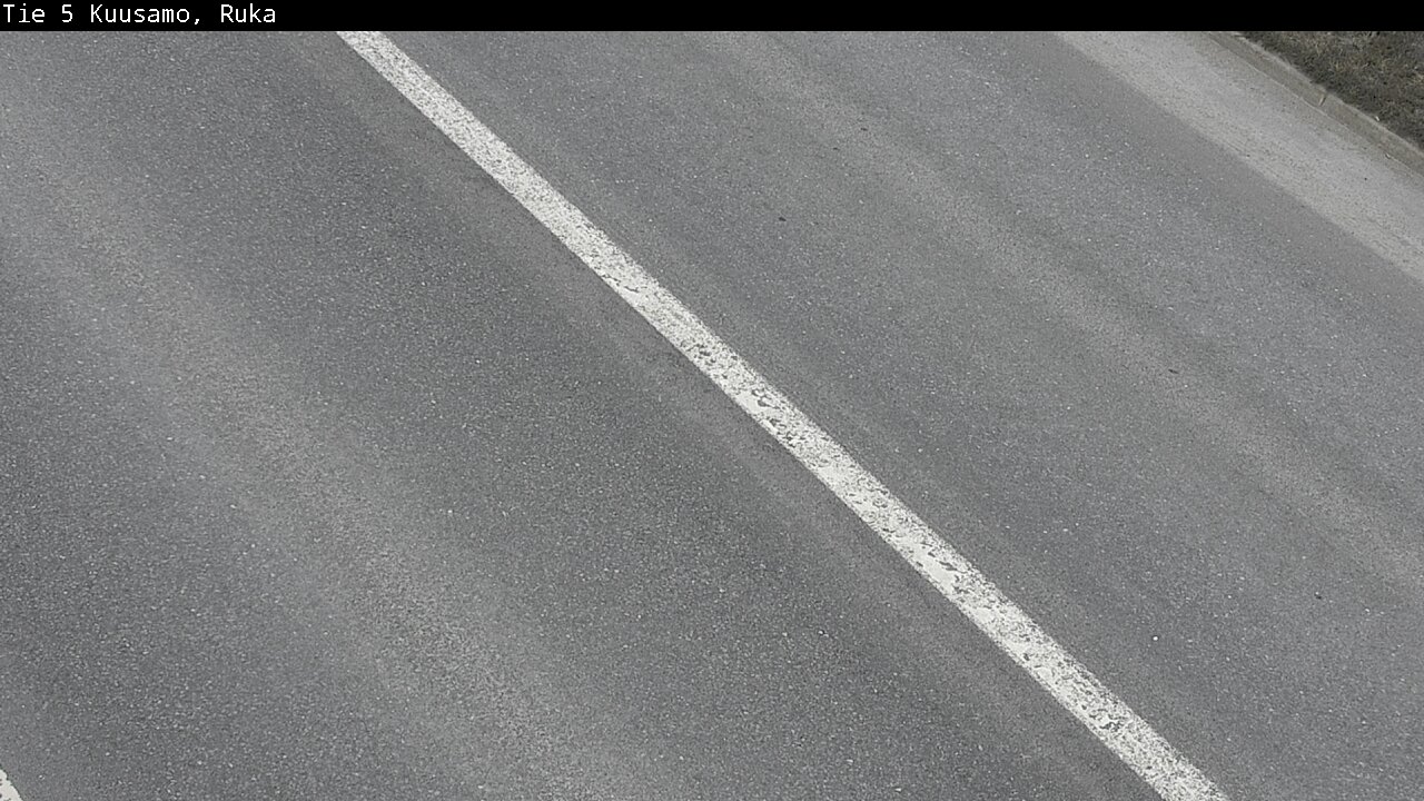 Weather Camera Image Väg 5 Kuusamo, Ruka, Kuusamo, Pohjois-Pohjanmaa