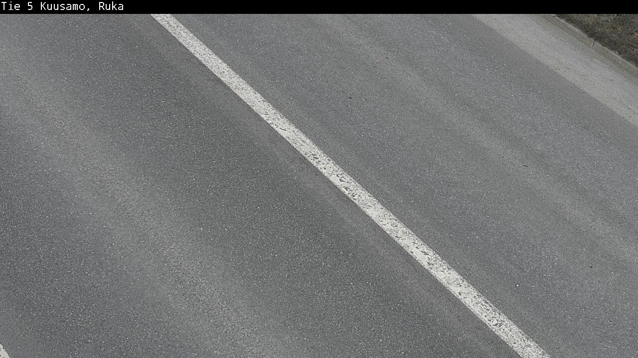 Weather Camera Image Väg 5 Kuusamo, Ruka, Kuusamo, Pohjois-Pohjanmaa
