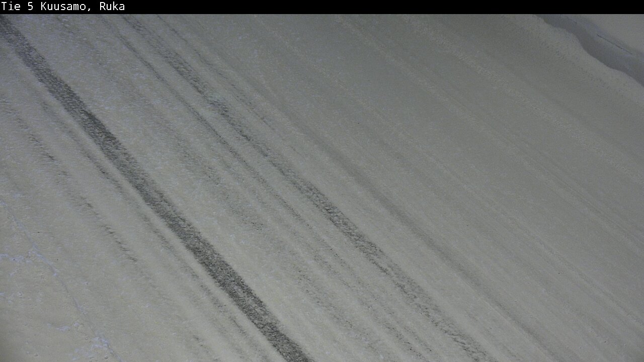 Weather Camera Image Väg 5 Kuusamo, Ruka, Kuusamo, Pohjois-Pohjanmaa