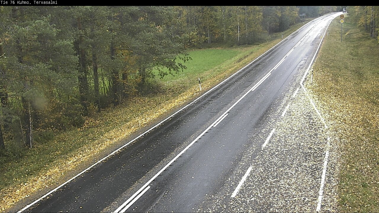 Weather Camera Image Road 76 Kuhmo, Tervasalmi, Kuhmo, Kainuu
