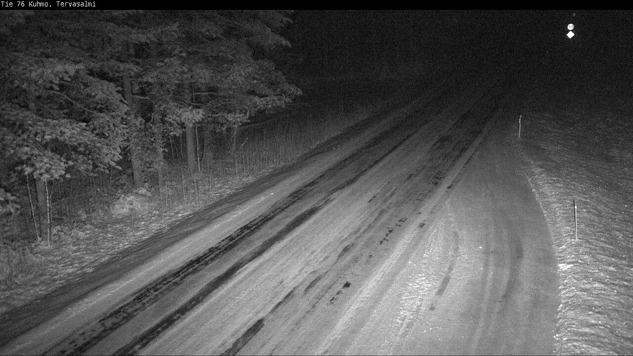 Weather Camera Image Road 76 Kuhmo, Tervasalmi, Kuhmo, Kainuu