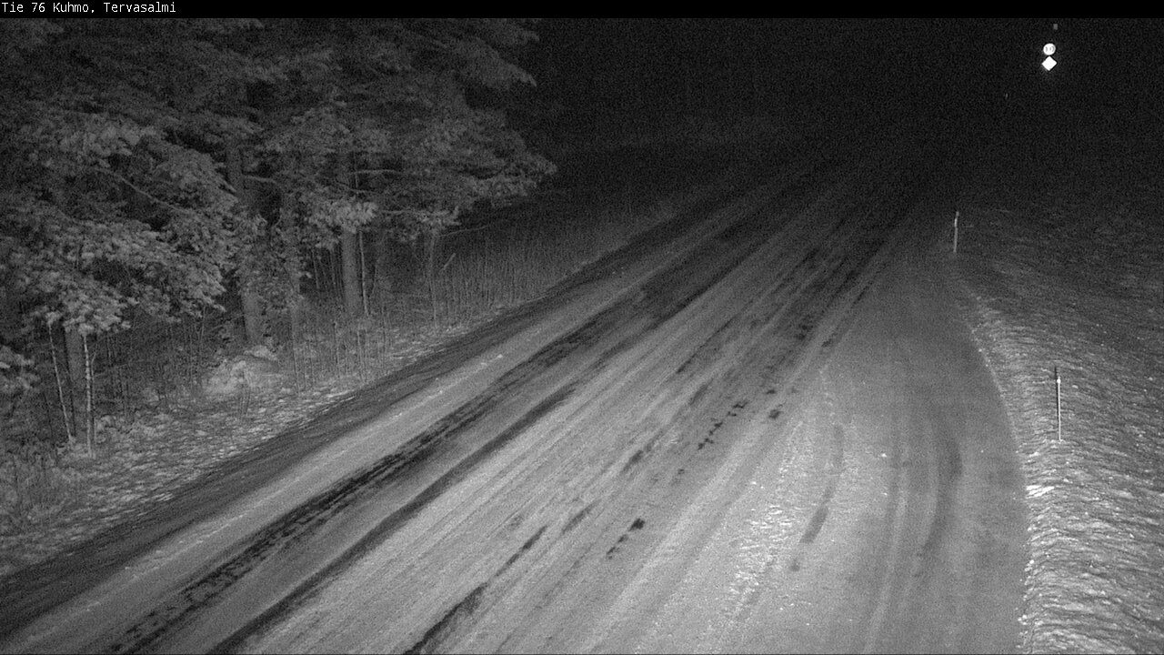 Weather Camera Image Road 76 Kuhmo, Tervasalmi, Kuhmo, Kainuu