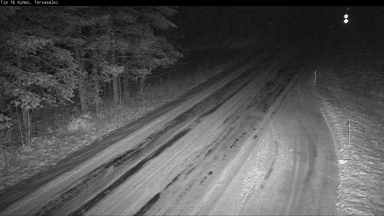 Weather Camera Image Road 76 Kuhmo, Tervasalmi, Kuhmo, Kainuu